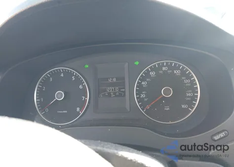 2012 Volkswagen Jetta 2.5L Se из США, поврежденный, VIN 3VWDP7AJ4CM332969